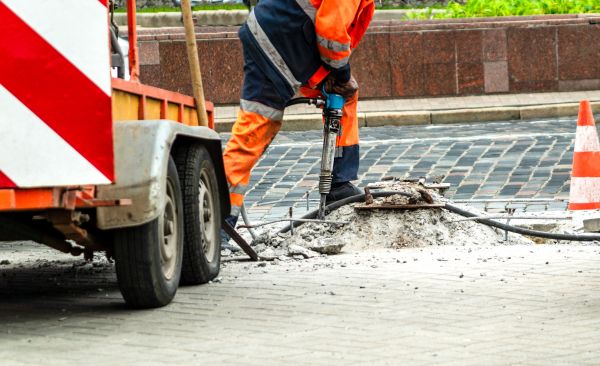 Concrete Driveway Demolition in Johnstown