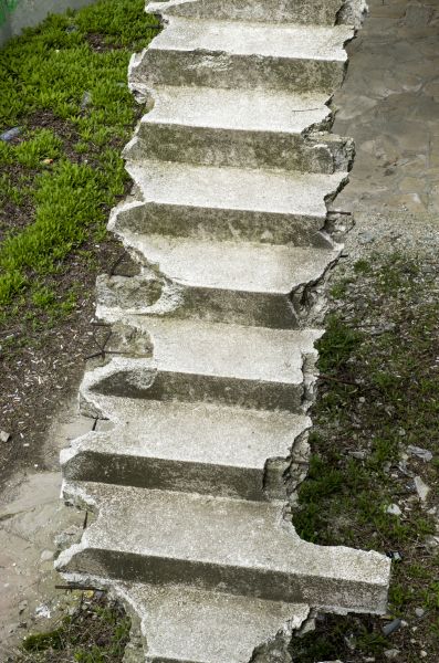 Concrete Steps Demolition in Johnstown